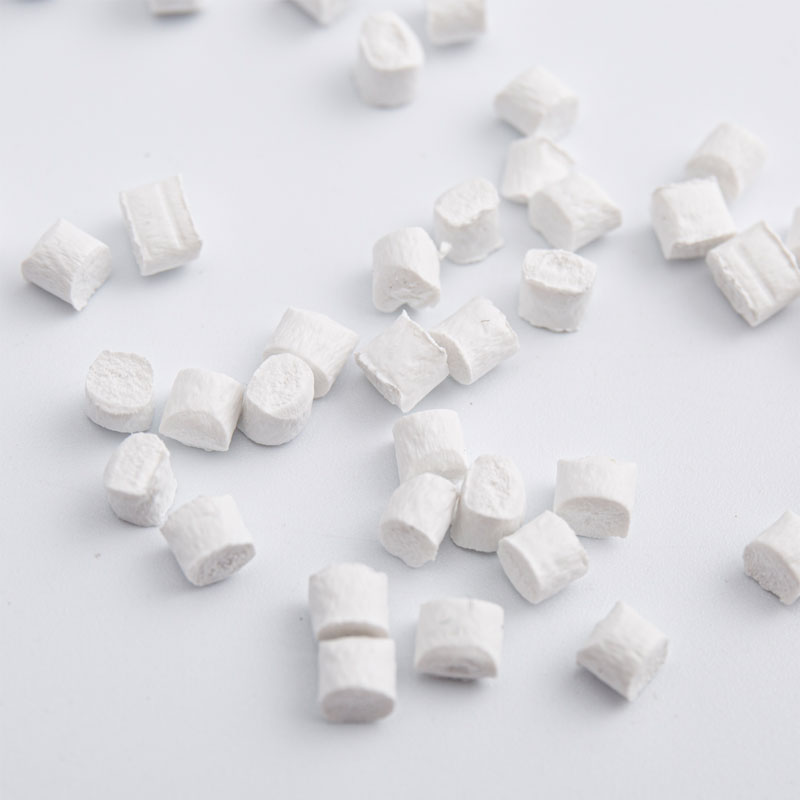 Filterflaske og filterelement PP plastpellets